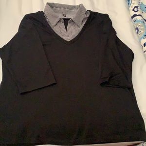 Ladies shirt top blouse 3X